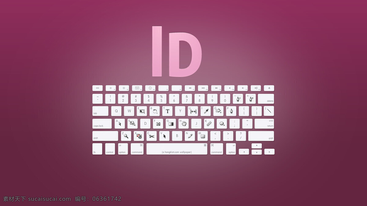 hq图片壁纸 indesign 键盘 快捷键 壁纸 高清图片 软件 映射 矢量图 其他矢量图