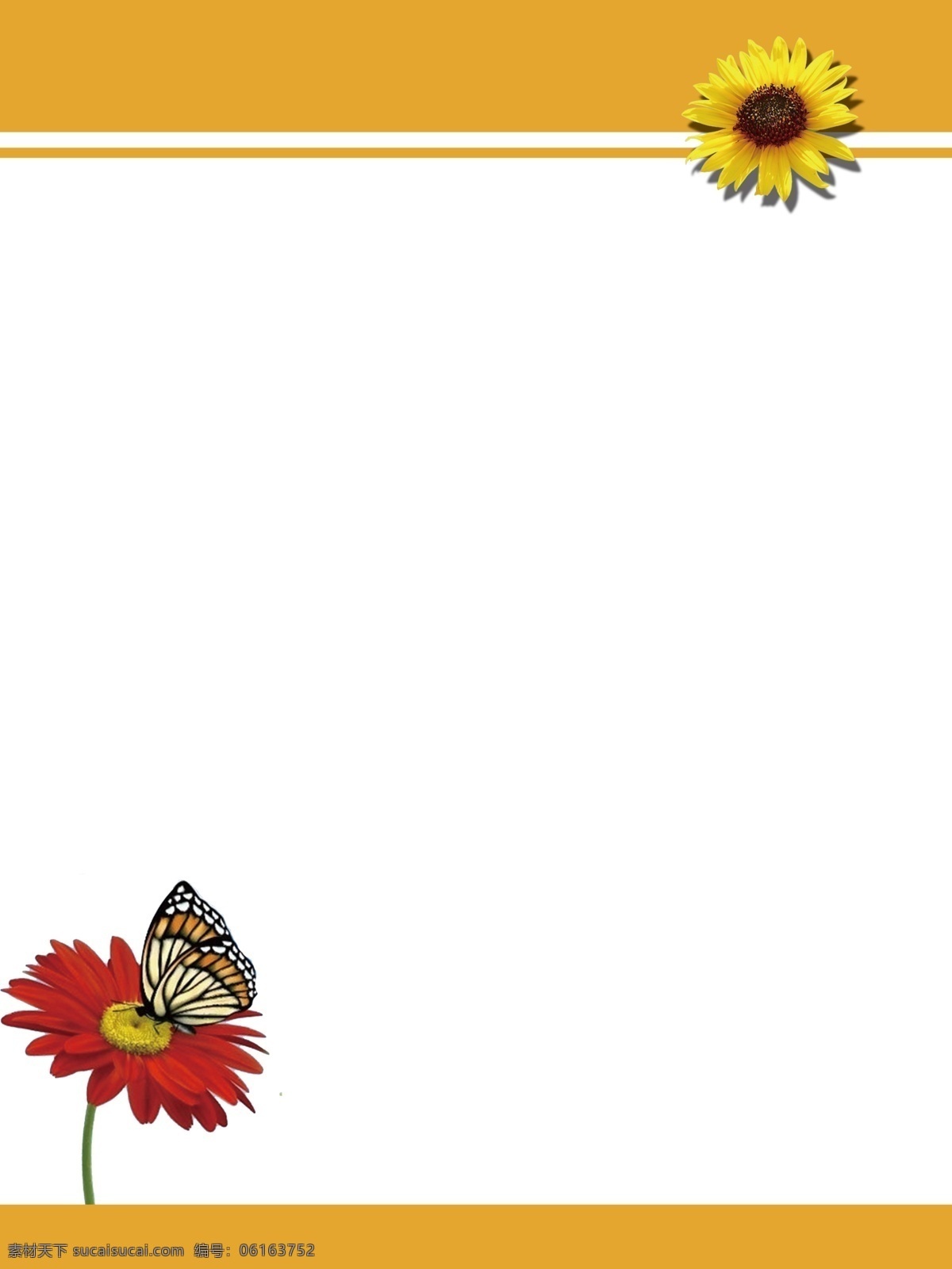 分层 背景素材 红色花朵 蝴蝶 花 花朵 橘色 太阳花 制度 背景 模板下载 制度背景 向日葵 小花 源文件 展板 其他展板设计