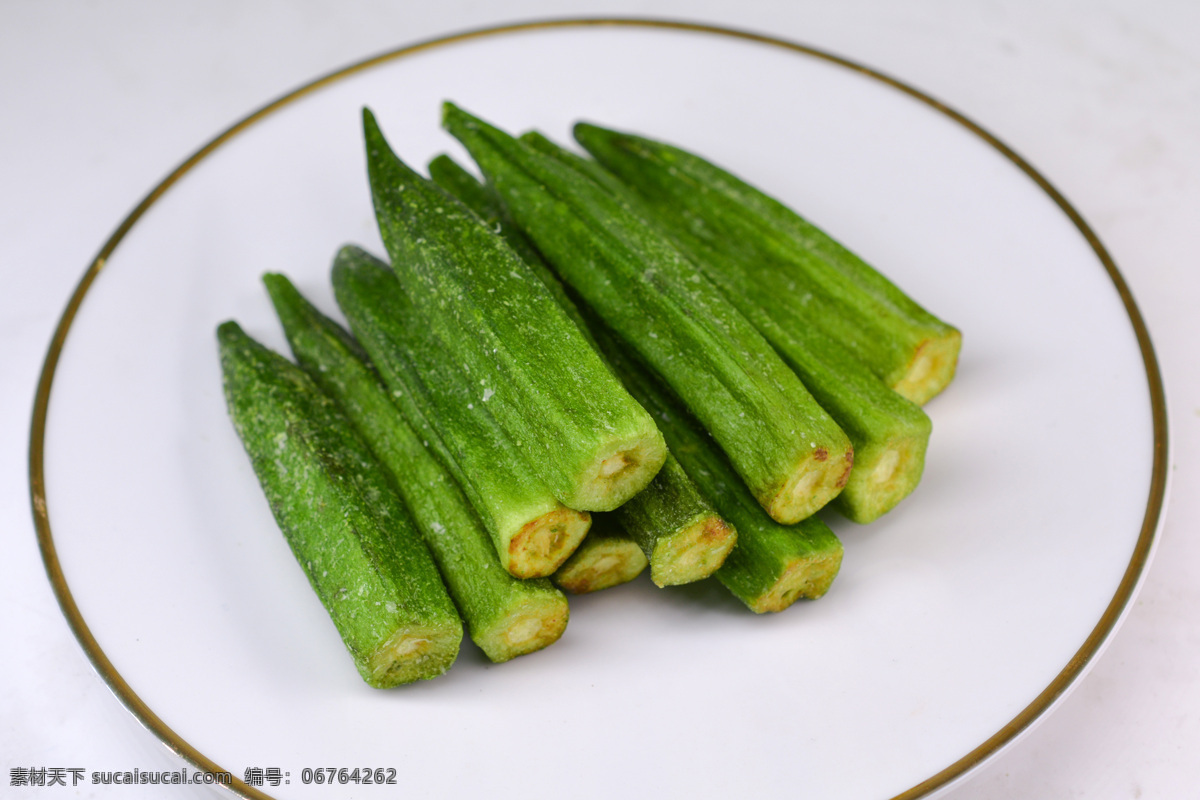 秋葵脆片 蔬果脆片 水果脆片 秋葵干 黄秋葵 红秋葵 秋葵丰收 蔬菜 蔬果 食物 食材 绿色蔬菜 特写 代餐 代餐食品 减肥 餐饮美食 食物原料