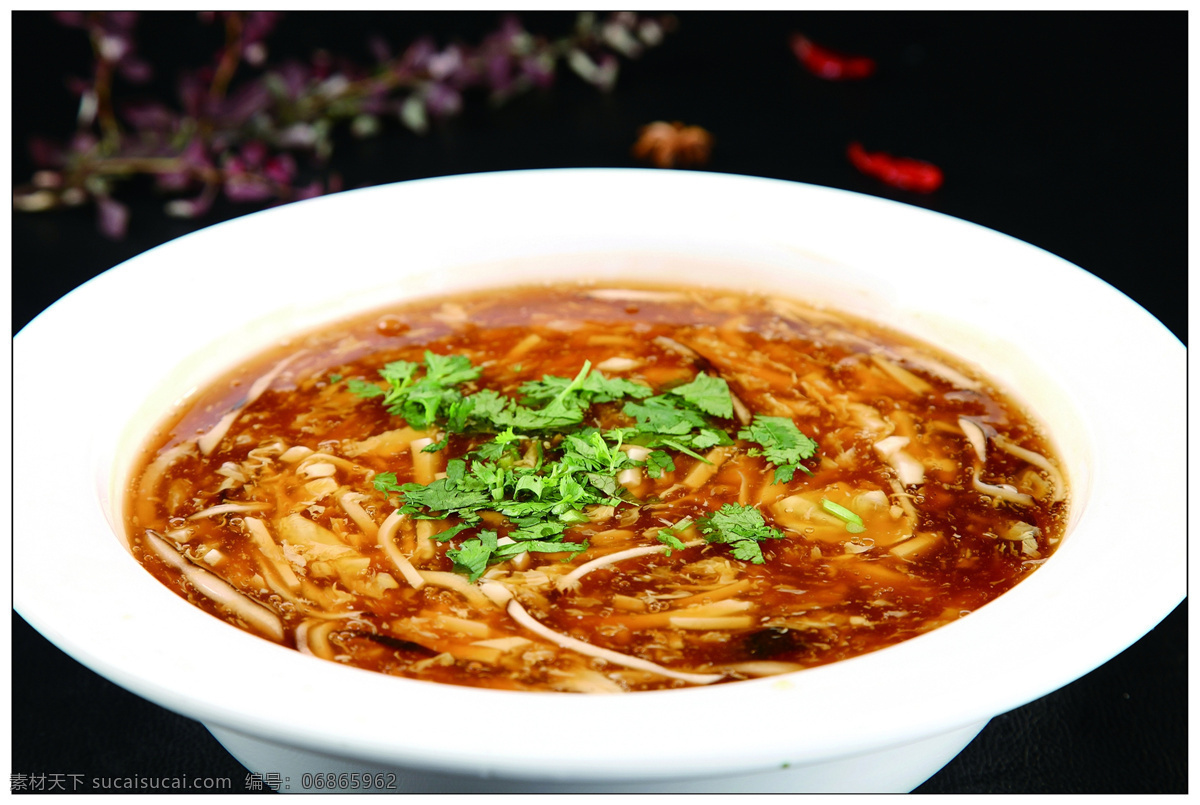 酸辣汤图片 酸辣汤 美食 传统美食 餐饮美食 高清菜谱用图