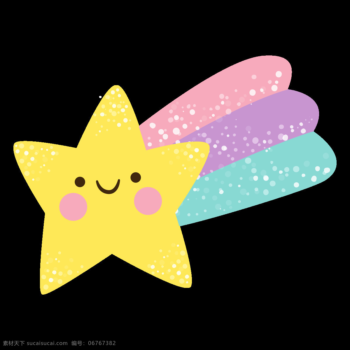 卡通星星图片 立体星星 小星星 png透明底 png图片 透明底图片