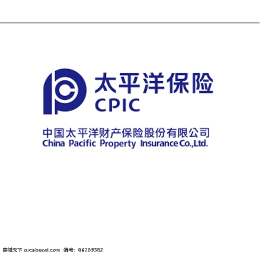太平洋保险 logo 背景墙 财产 保险 标志图标 企业 标志