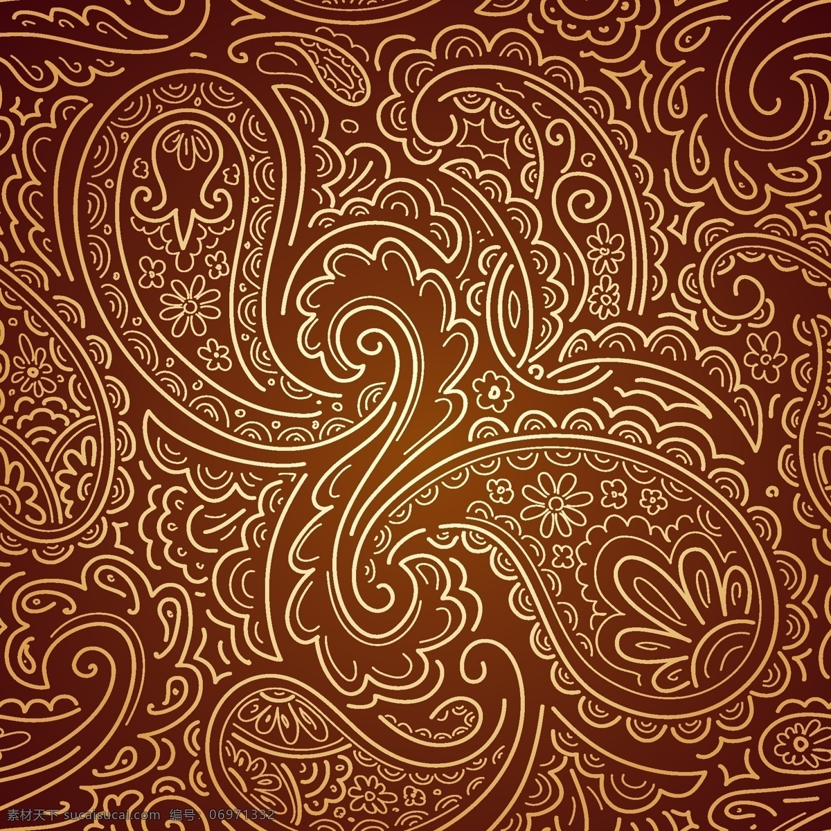 精美 印度 火腿 纹 矢量 火腿纹 精美矢量花纹 矢量背景花纹 印度矢量素材 印度图腾花纹 矢量图 花纹花边