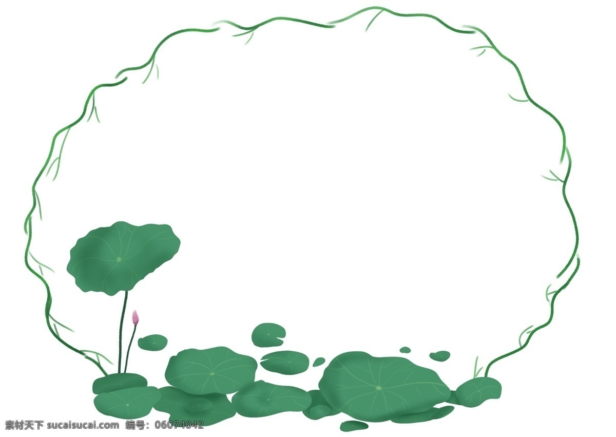 夏天 绿色 小 清新 荷叶 边框 免 抠 高清 绿色小清新 免抠png 荷花 睡莲叶子 荷叶杆 众多荷叶 宣传单页