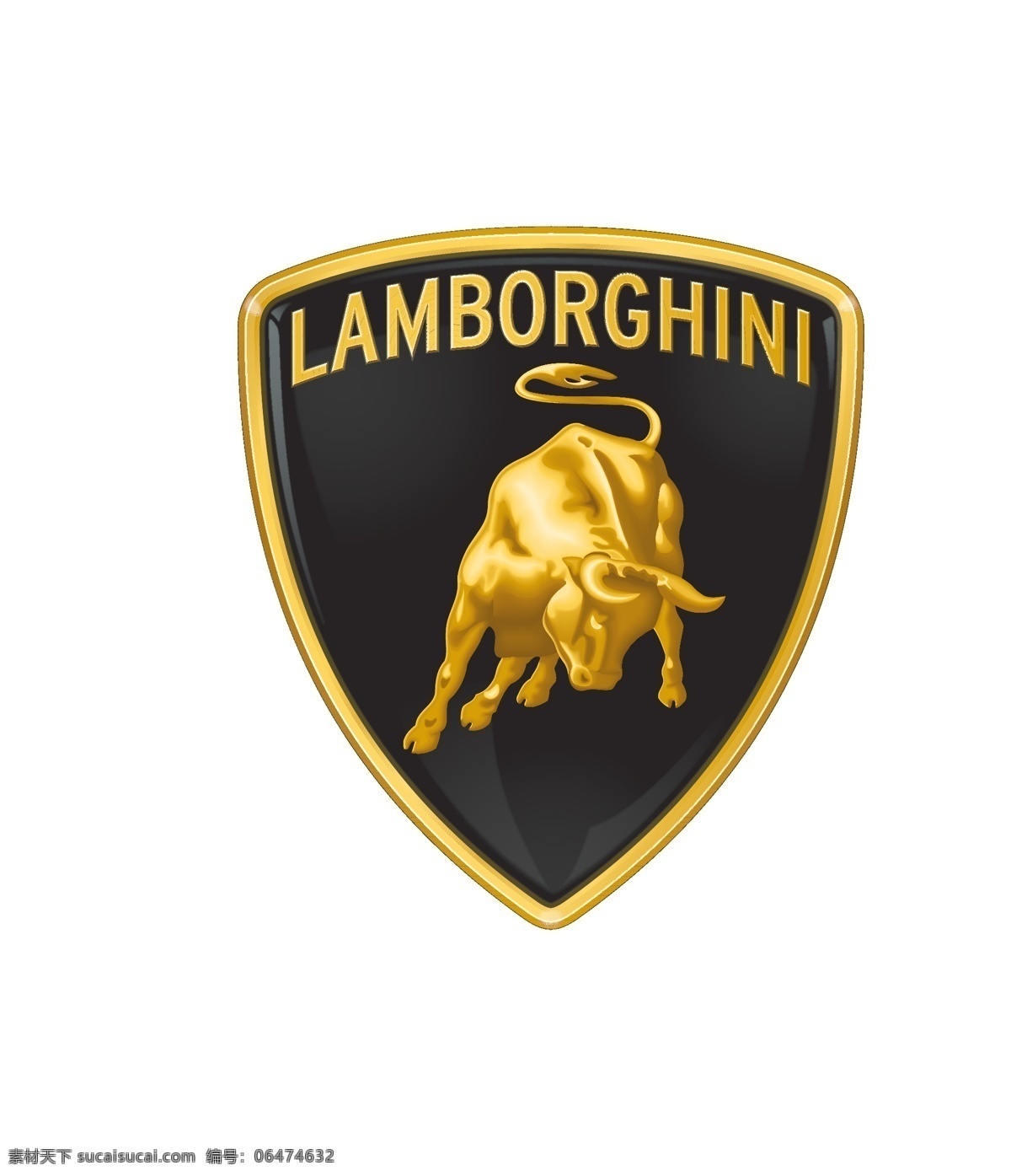 兰博基尼 logo 汽车 汽车logo 标志图标 企业 标志
