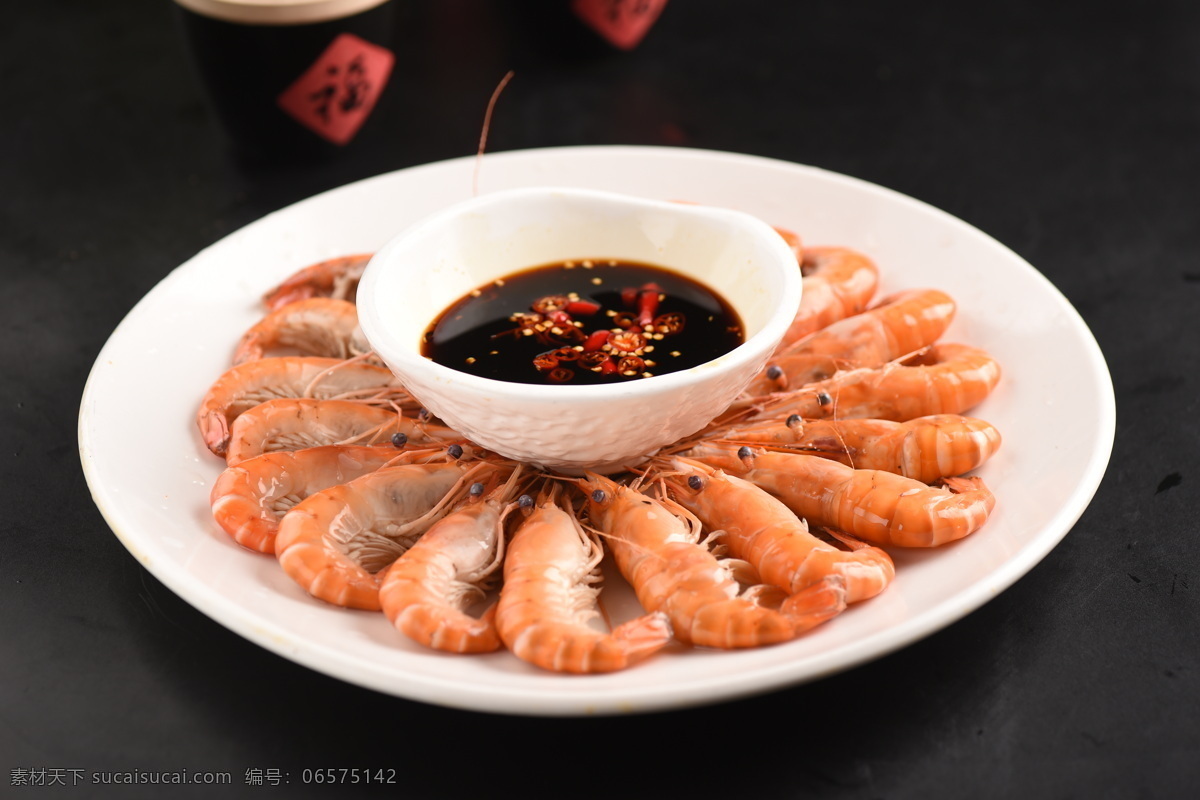 白灼大明虾 白灼虾 大明虾 虾 白灼虾蘸酱 共享 分 菜品 照片 餐饮美食 传统美食