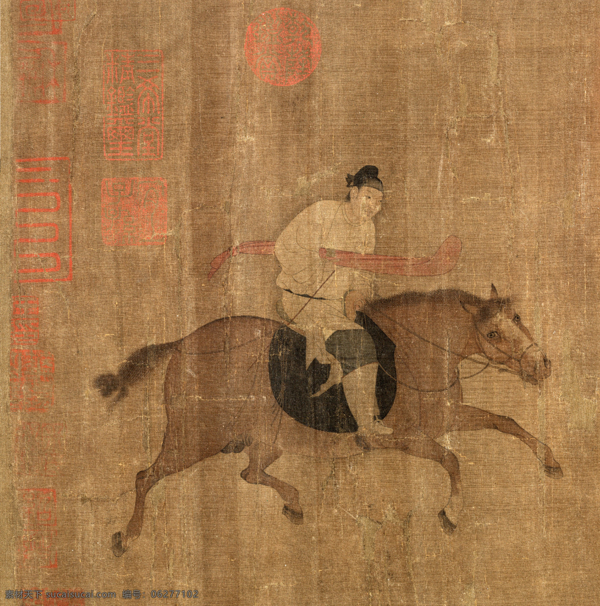 宋人游骑图 北京故宫文物 故宫藏品 珍贵文物 古画 古代绘画 国画 中国古画 书画 中国文化 国宝 壁纸 故宫珍藏 高清壁纸 中国古代绘画 绘画书法 传统文化 文化艺术 故宫精品 绘画