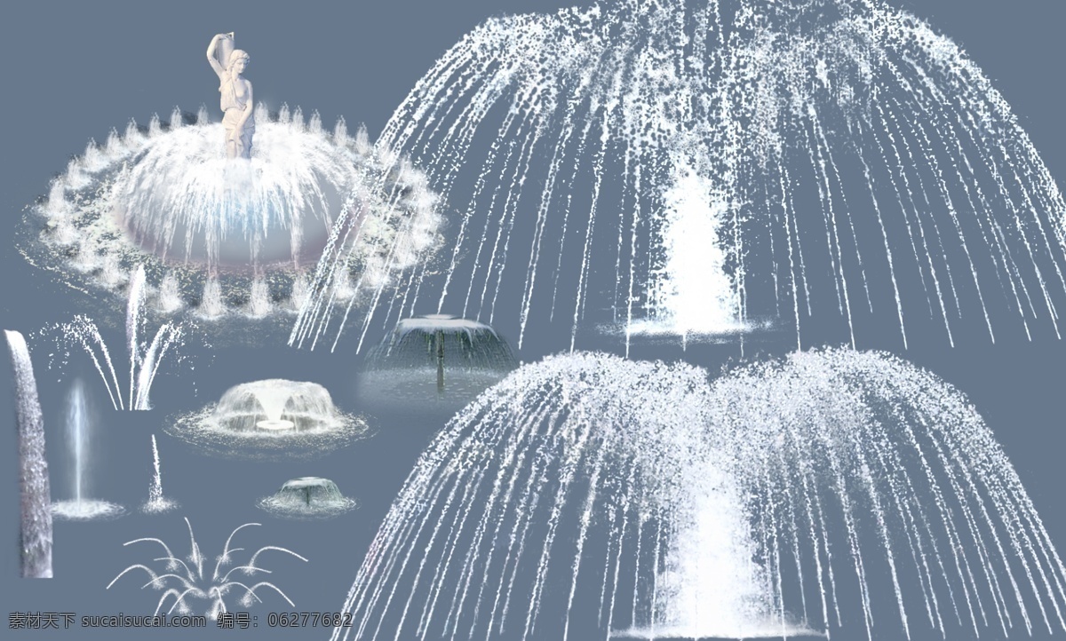 喷泉水 喷泉 水 水中喷泉 喷水 湖水