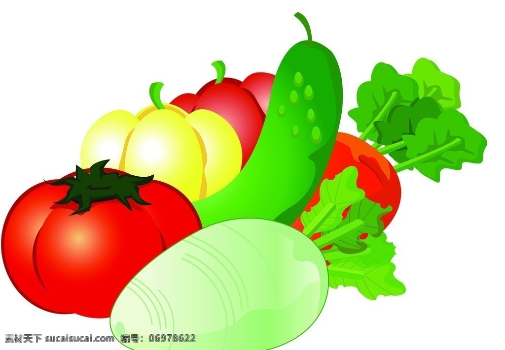 蔬菜 卡通蔬菜 各种卡通蔬菜 卡通 卡通设计 蔬菜元素 分层 源文件