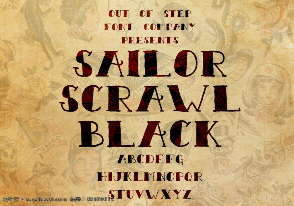 水手 黑色 字体 adobe postscript ttf 水手潦草黑 失步字体公司 潦草 黑 规则 sailorscrawlblack truetype opentype 后记 eot 光学传递函数 psd源文件 艺术字