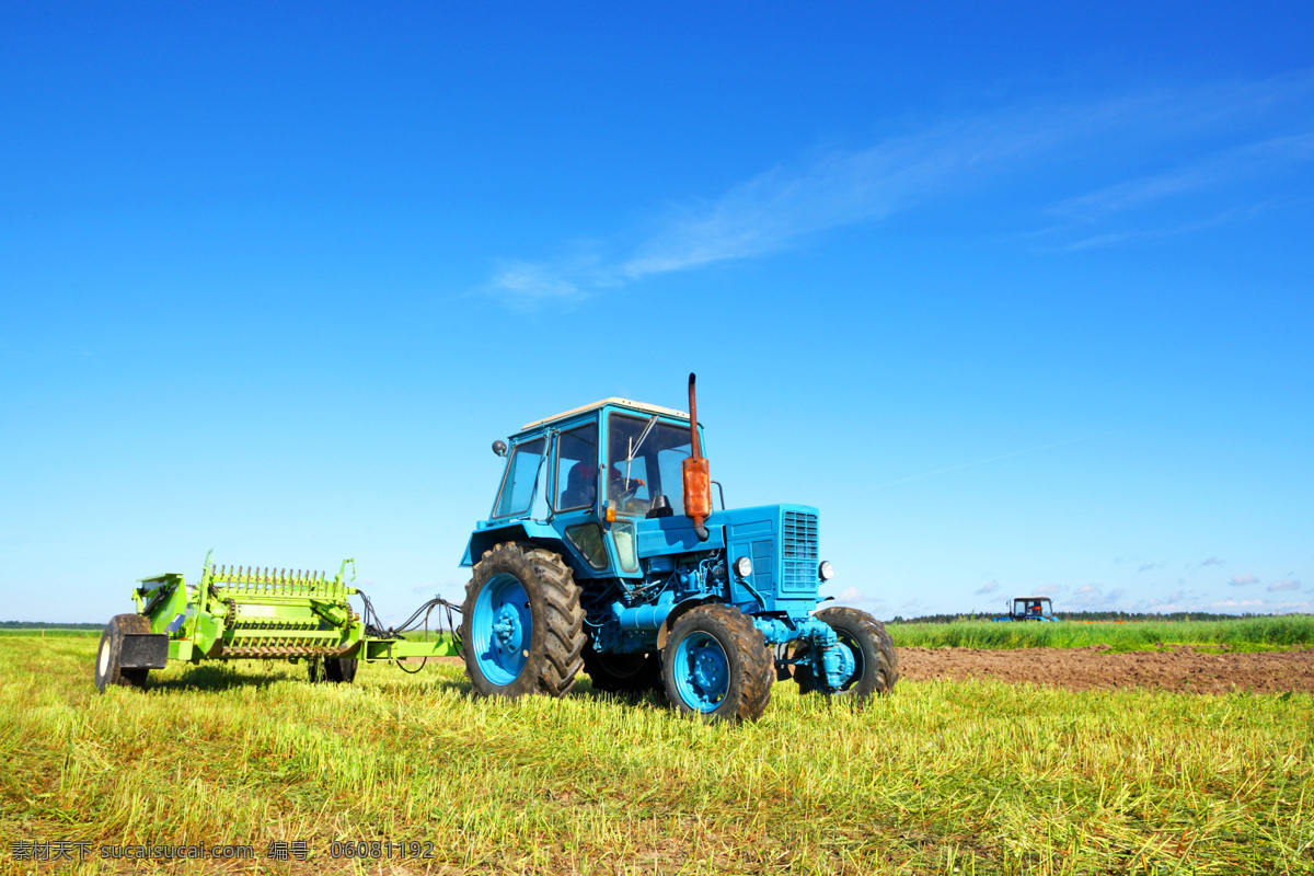 农地机械耕作 农产机械 农作物 耕地器械 春耕 农业 现代科技 农业生产