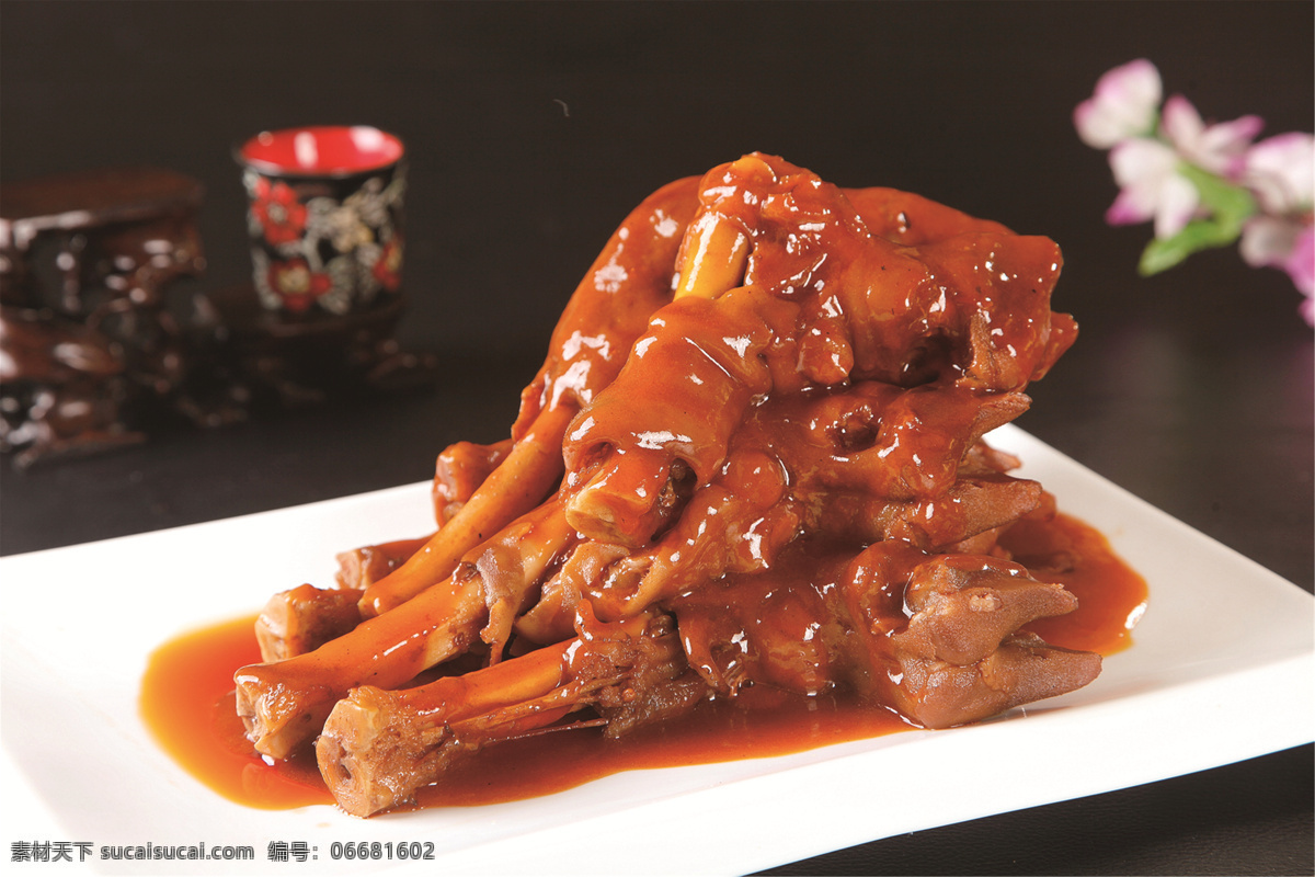 信阳焖扣羊蹄 美食 传统美食 餐饮美食 高清菜谱用图