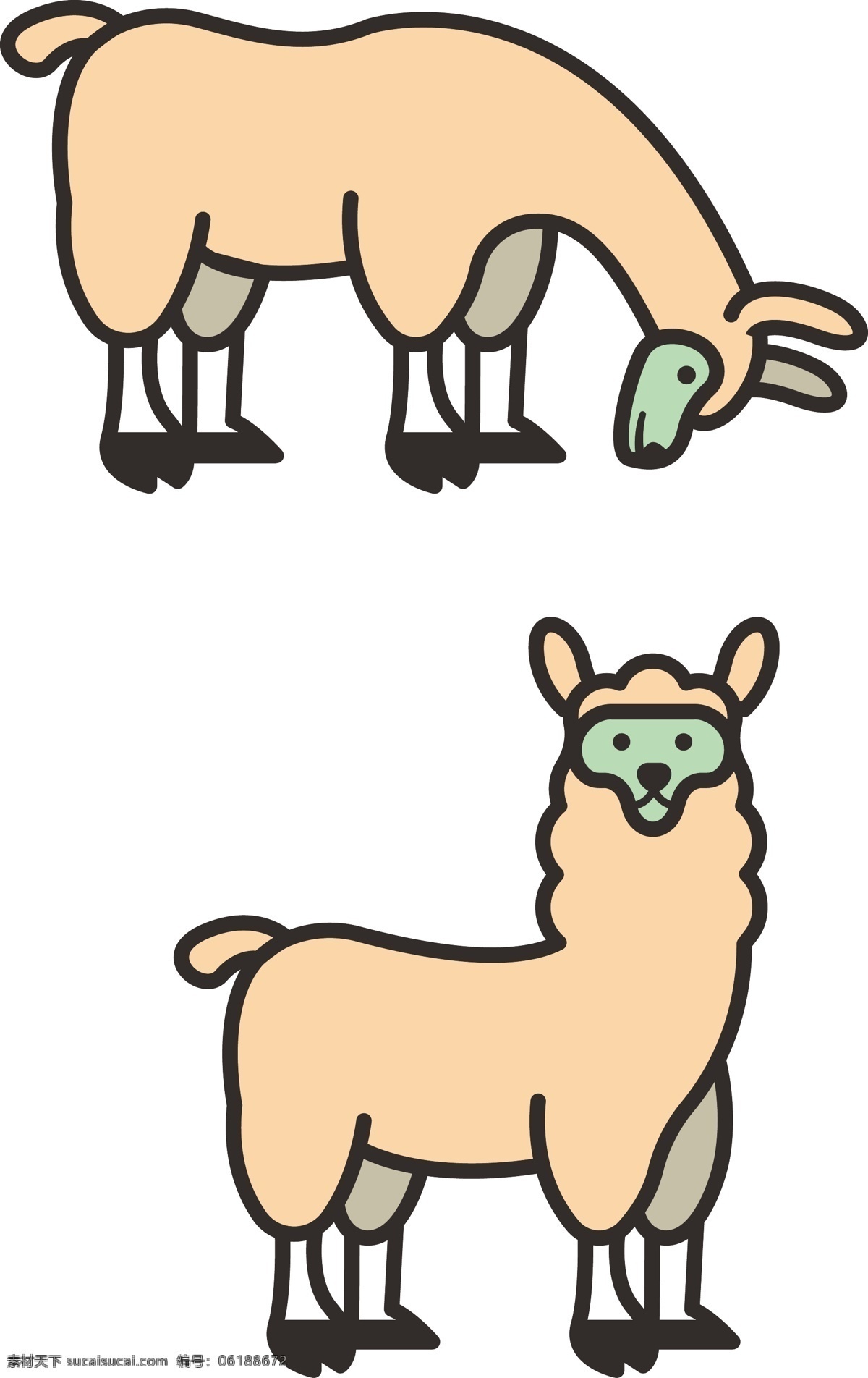 羊 驼 造型 动物 图案 卡通羊驼 动物图案 羊驼 羊驼动物 卡通动物 羊驼图案 可爱动物 动物造型 羊驼造型