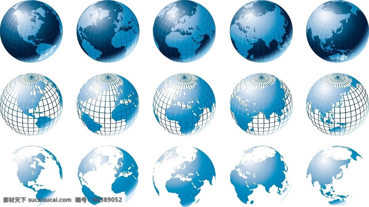 蓝色 地球 地图 矢量 矢量图 图 其他矢量图