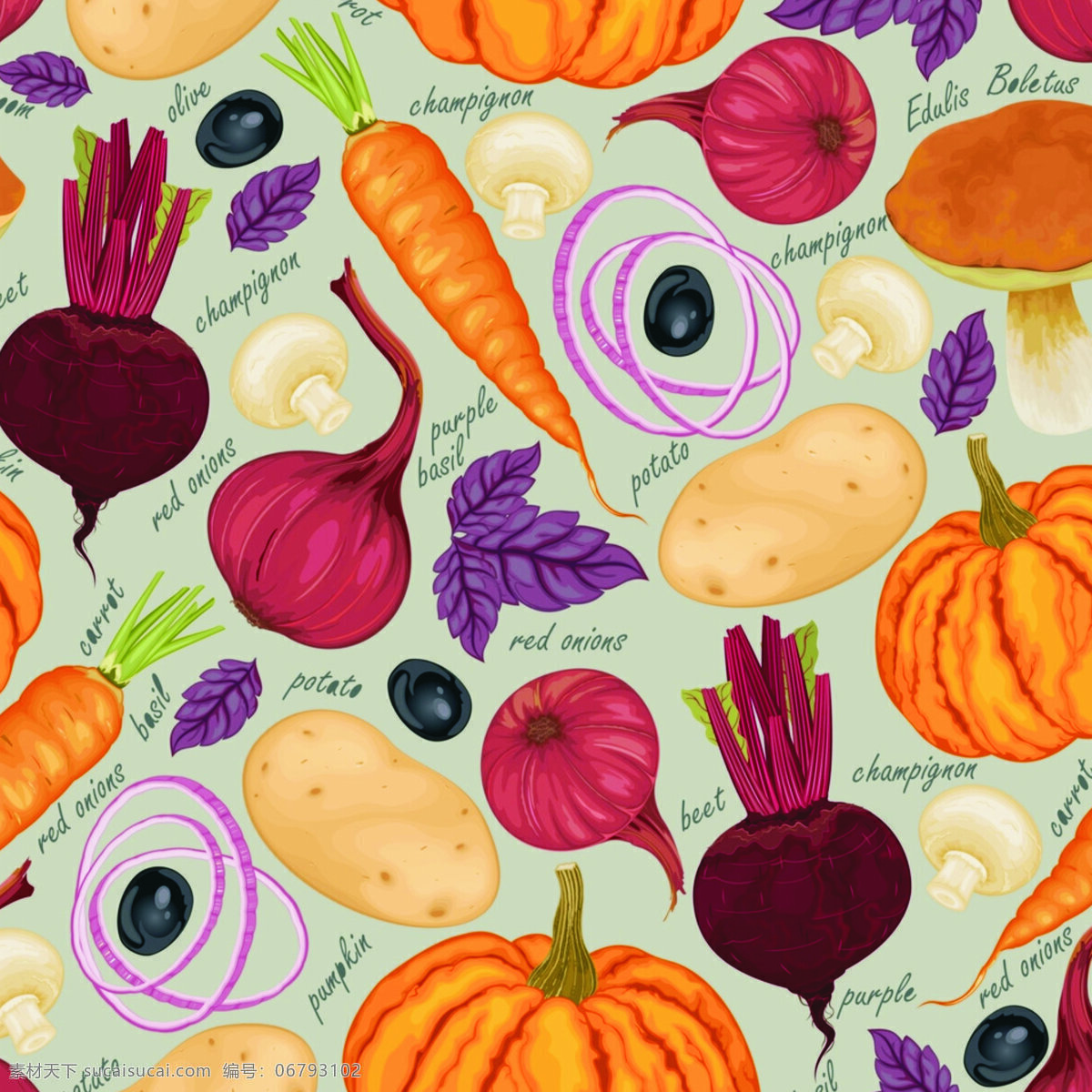 蔬菜 背景 墙 图案 蔬菜背景墙图 蔬菜图案 欧美蔬菜 蔬菜手绘 精美蔬菜 底纹边框 背景底纹