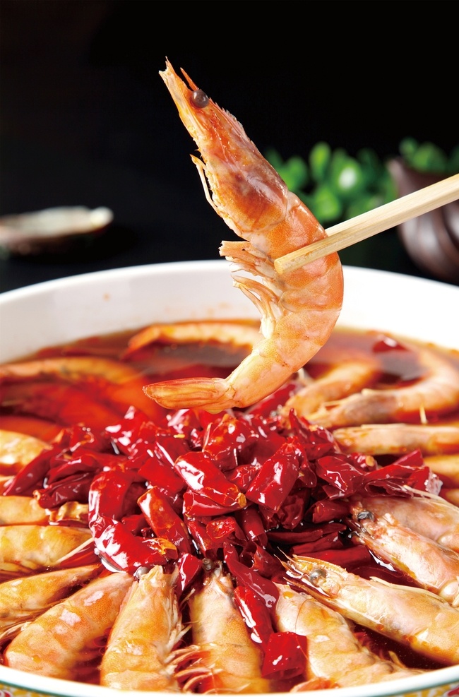 钵钵大虾 美食 传统美食 餐饮美食 高清菜谱用图