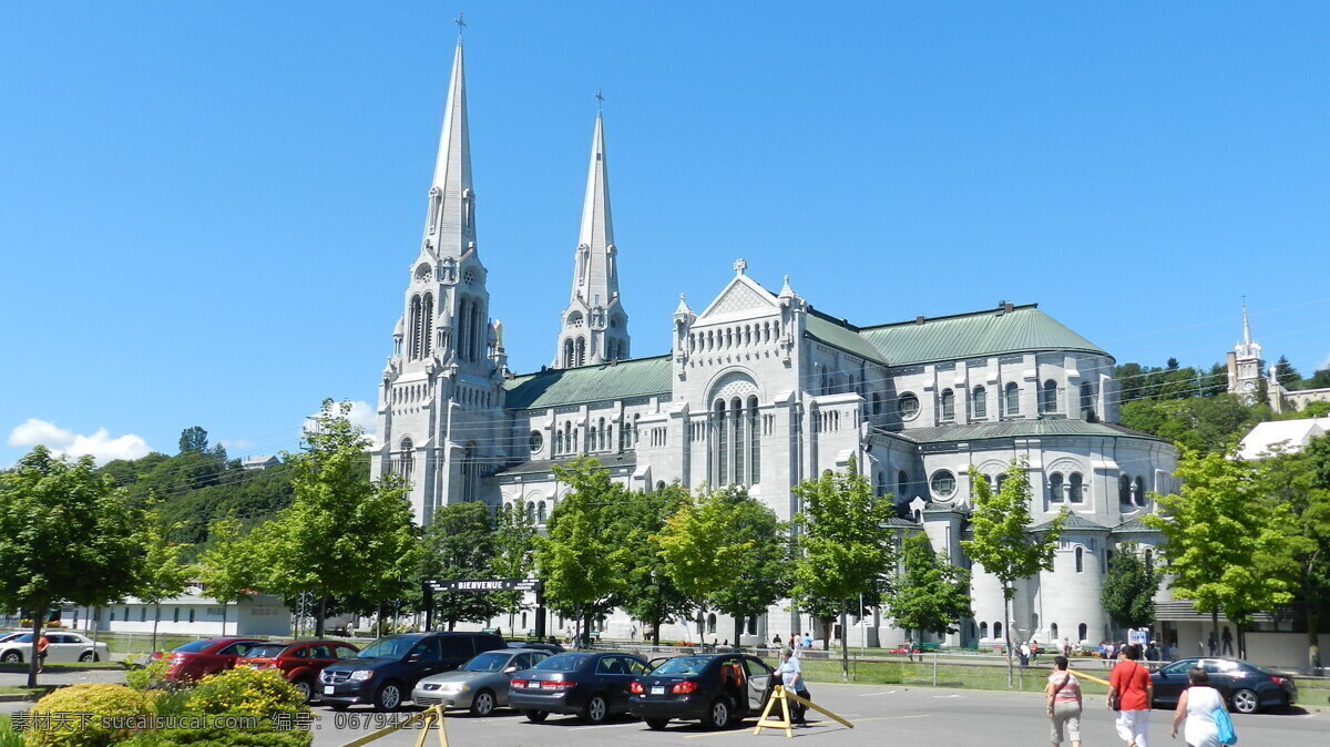 魁北克 圣 安妮 大 教堂 加拿大 圣安妮大教堂 旅游 风光 国外旅游 旅游摄影