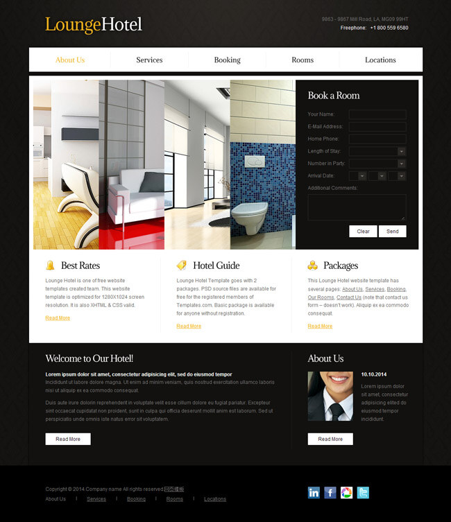 餐饮酒店 类 html5 黑色 模板 黑色精品漂亮 网站 网页素材 网页模板