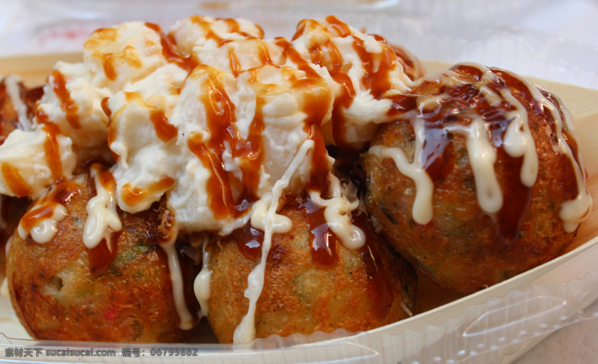 章鱼小丸子 章鱼 丸子 美食 日系 小吃 餐饮美食 传统美食