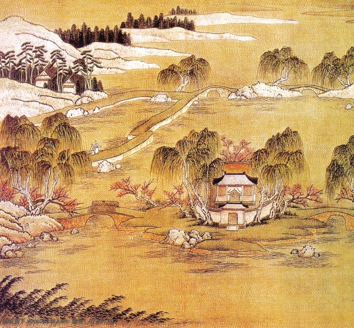 分层 源文件 风景画 工女 古画 古人 花瓶 民间艺术 民间艺术画 清明上河图 山水画 中国 民间 艺术品 中华刺绣 绣女 传统 元素 整合 节日素材 清明节