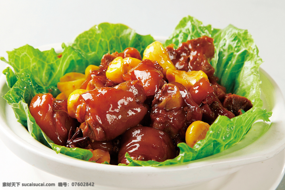 板栗猪蹄 美食 传统美食 餐饮美食 高清菜谱用图