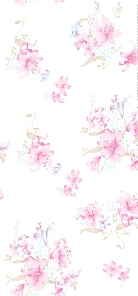 手绘花 手绘扶桑 经典花卉 抽象花卉 玫瑰 牡丹 手描花卉 小碎花 数码花型 碎花 底纹边框 背景底纹