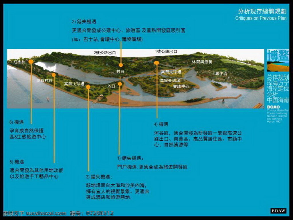 39 博鳌 概念 规划 琼海 万宁 海岸 定位 分析 edaw 园林 景观 方案文本 滨 水 青色 天蓝色