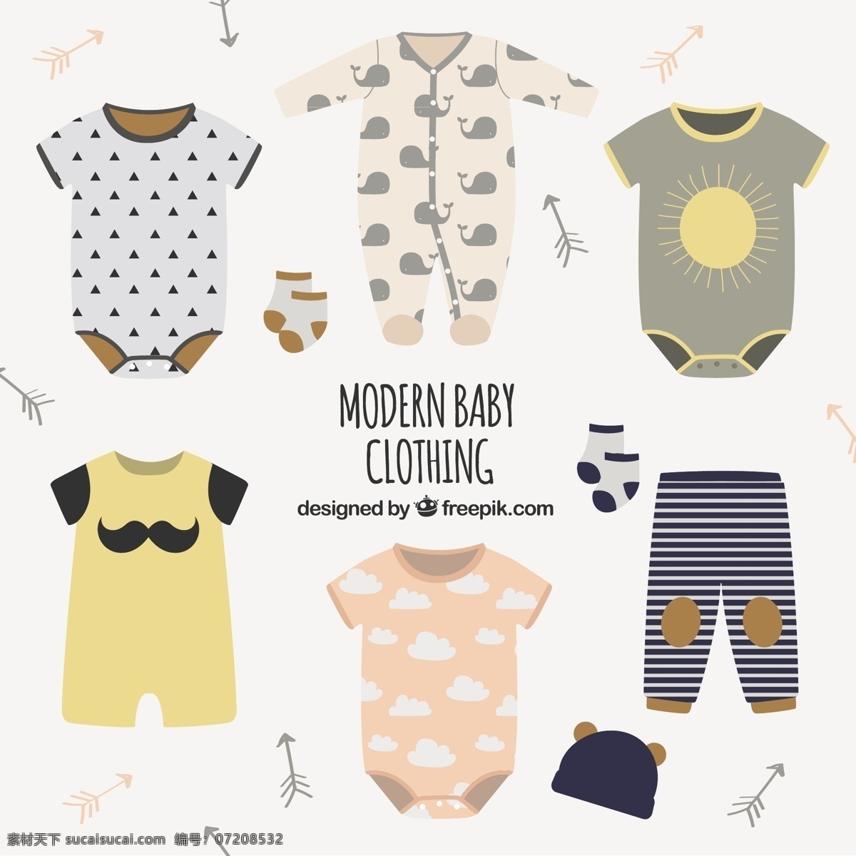 现代 婴儿 服装 时尚 婴儿淋浴 可爱 衣服 淋浴 风格 婴儿服装