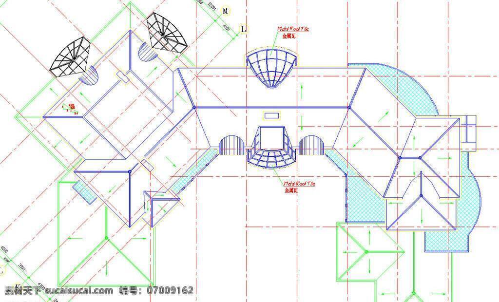 cad 别墅 公馆 环境设计 建筑设计 立面图 平面图 剖面图 施工图 室内设计 白云渡别墅 屋顶平面 dwg 图纸 装修 装饰 私宅 别业 别墅图纸大全 源文件 cad素材 室内图纸