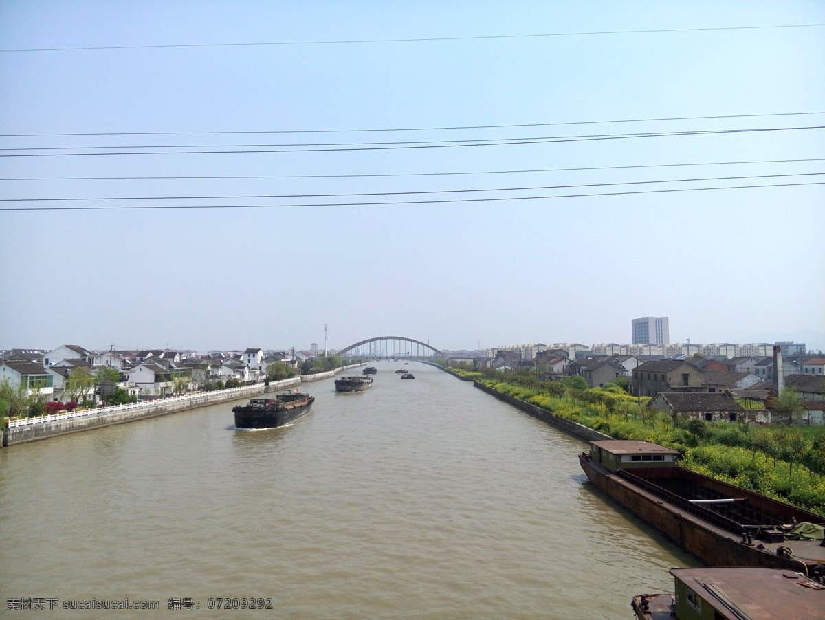 运河 大运河 古运河 水利设施 水路交通 自然风光 自然景观 山水风景