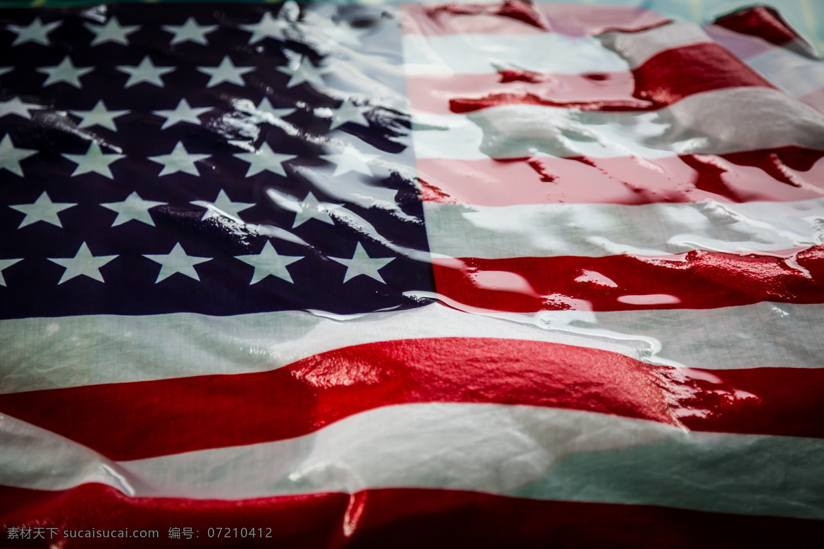 美国国旗背景 美国国旗 旗帜 星条旗 国旗背景 其他类别 生活百科 黑色