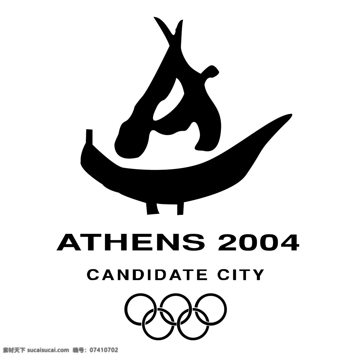 雅典 2004 免费 奥运会 标志 标识 psd源文件 logo设计