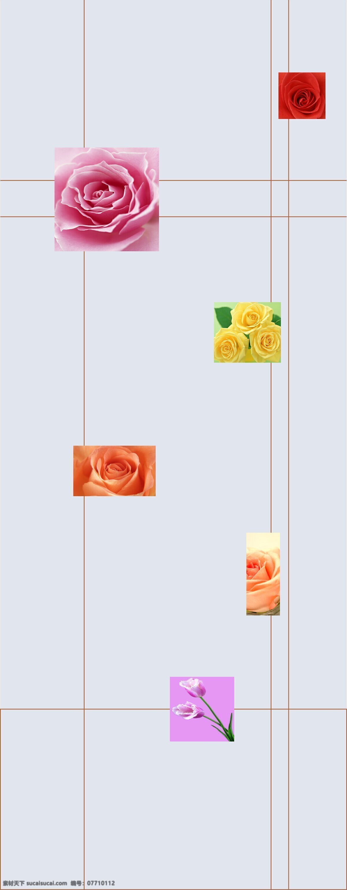移门 底纹 背景 花朵 郁金香 玫瑰 移门设计图 移门图案 底纹边框