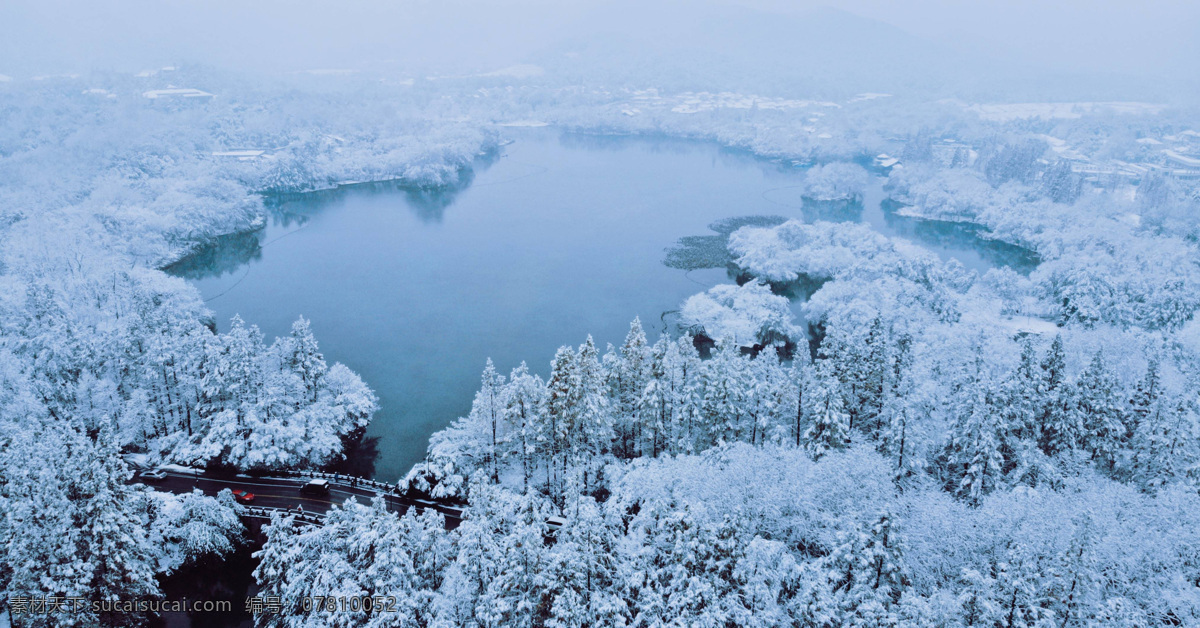 西湖雪景 西湖 杭州西湖 白雪 雪 雪景 冬天 旅游摄影 国内旅游