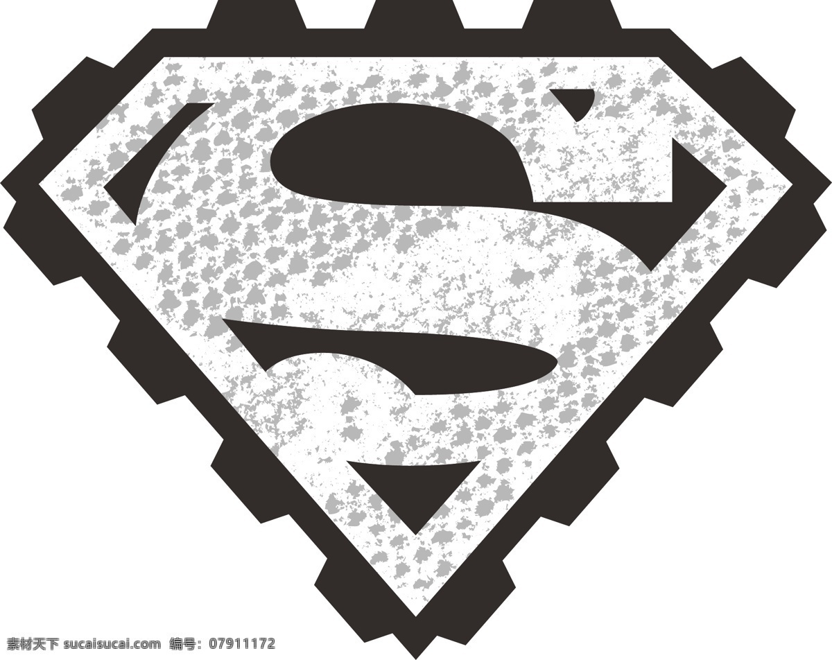 超人logo 超人 superman 美术绘画 文化艺术 矢量