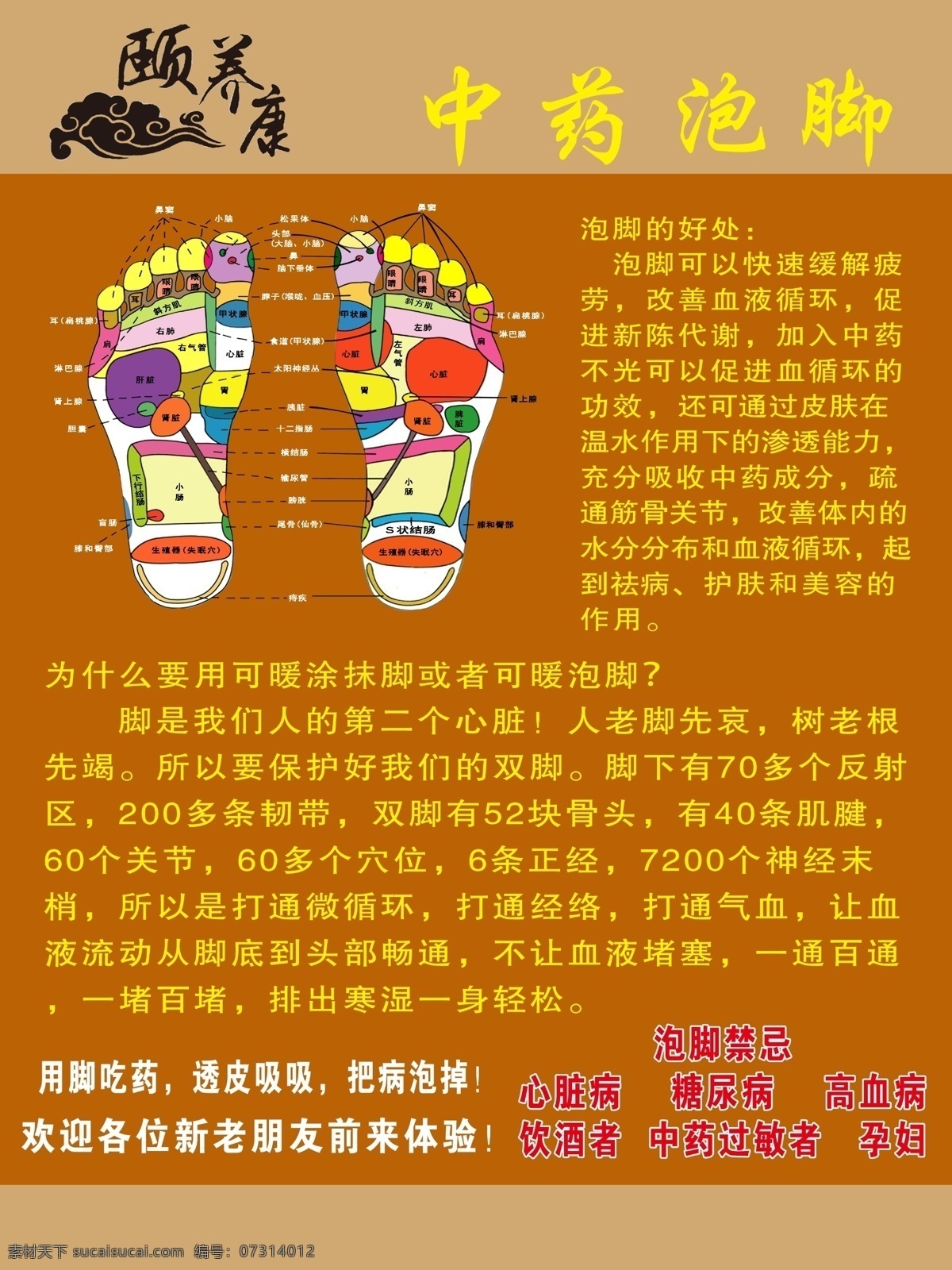中药泡脚 脚 美容 中药 泡脚 海报 广告 美容海报 底纹 穴位图 海报专辑