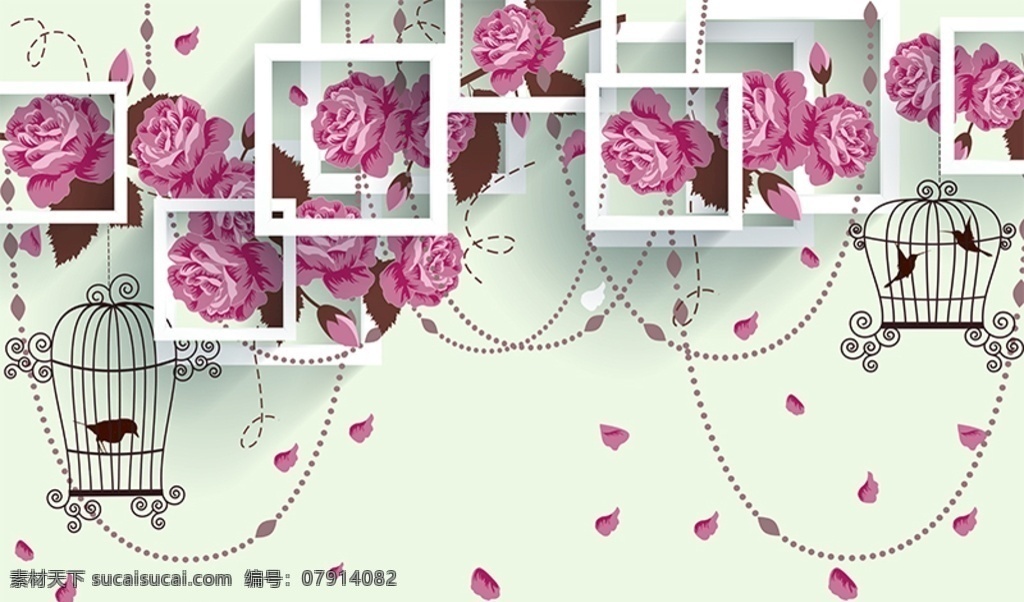花朵 方块 立体 电视 背景 墙 花纹 鸟笼 现代简约 简约背景墙 简约客厅 客厅装修 客厅背景墙 客厅沙发墙 电视背景墙 共享作品 分层