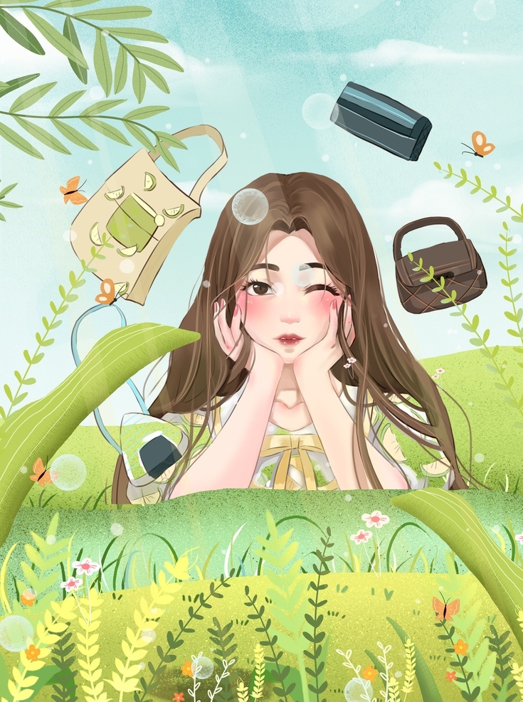唯美插画 唯美 插画 少女 少女背影 小清新 春天 春天插画 踏青 樱花 樱花树 浪漫 唯美女孩 浪漫樱花 樱花树下 女孩插画 唯美背景 唯美素材 浪漫七夕 粉色海报 韩风 时尚展板 浪漫唯美 时尚插画 创意插画