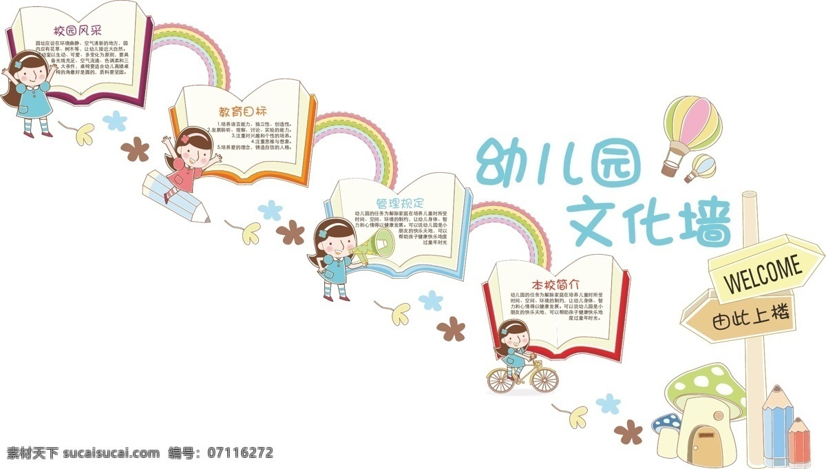 幼儿园文化墙 幼儿园 文化墙 校园 风采 广告 宣传