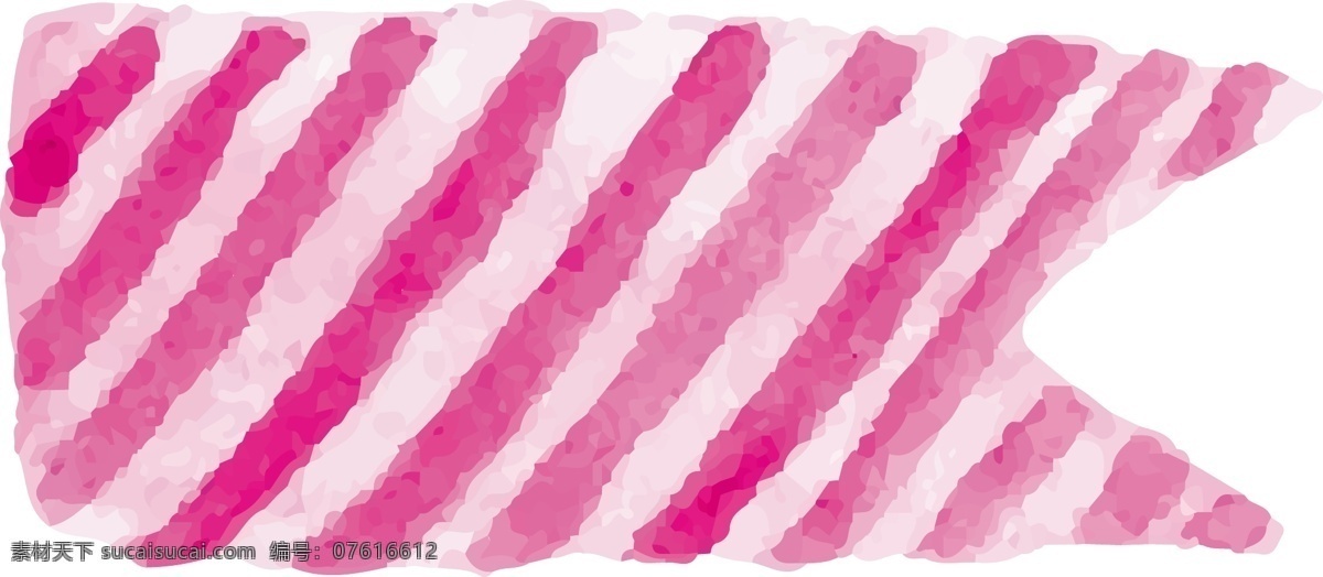 手绘 紫色 彩带 矢量 创意 粉色 设计素材 矢量素材