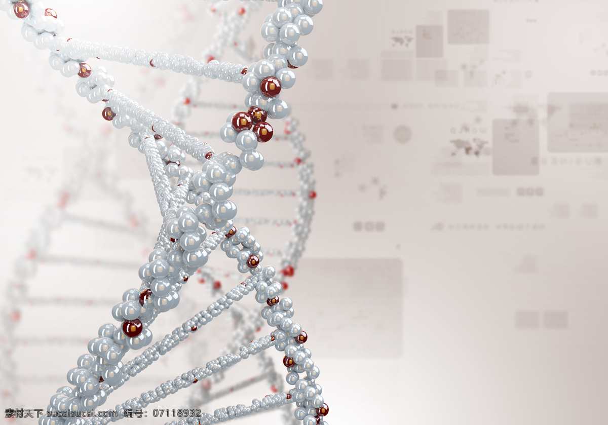 唯美 炫酷 3d 立体 基因 dna 核糖核苷酸 遗传物质 染色体 生物学 遗传学 生命起源 医疗科学 3d设计