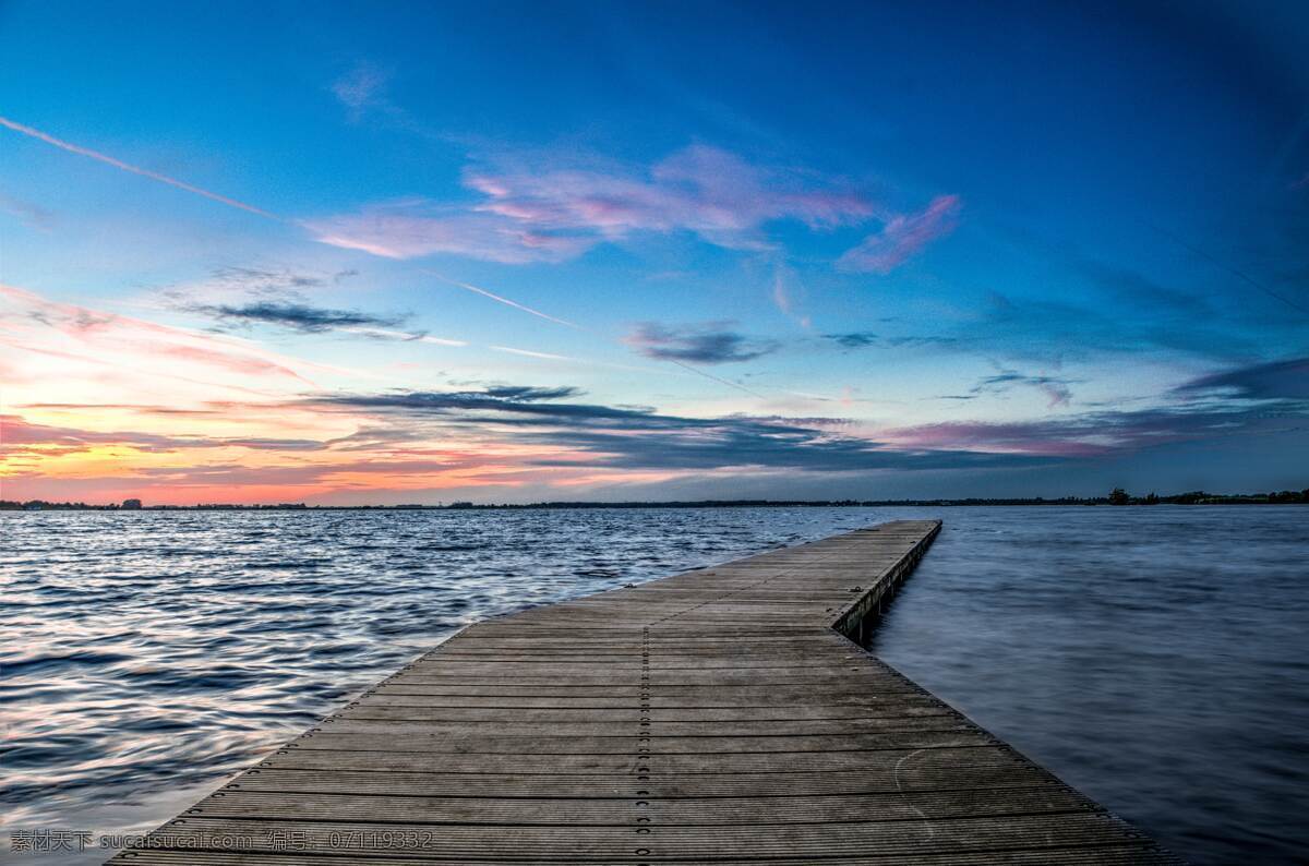 海边 空气 景观 景区 旅游 海 桥 自然景观 蓝天白云 海水 自然风景