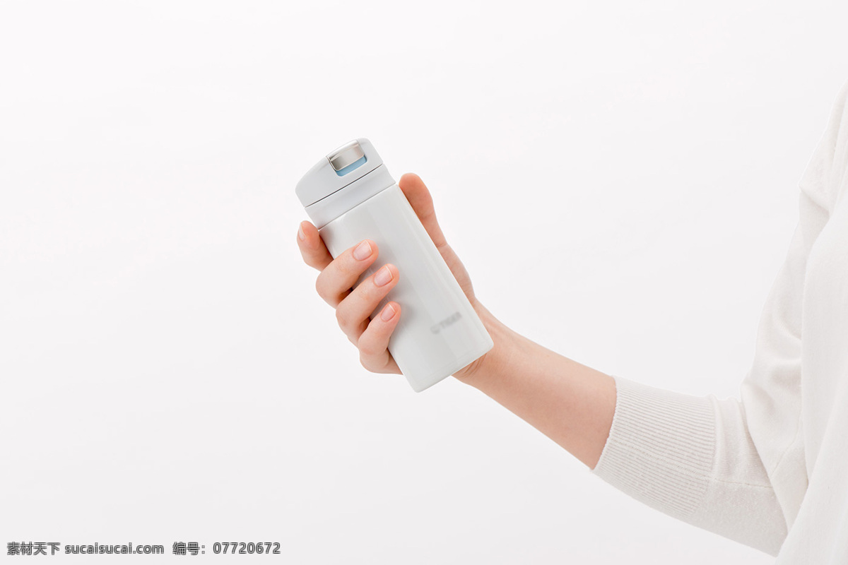 白色 简洁 水杯 产品 保温瓶 产品jpg 创意小产品 可爱的水杯