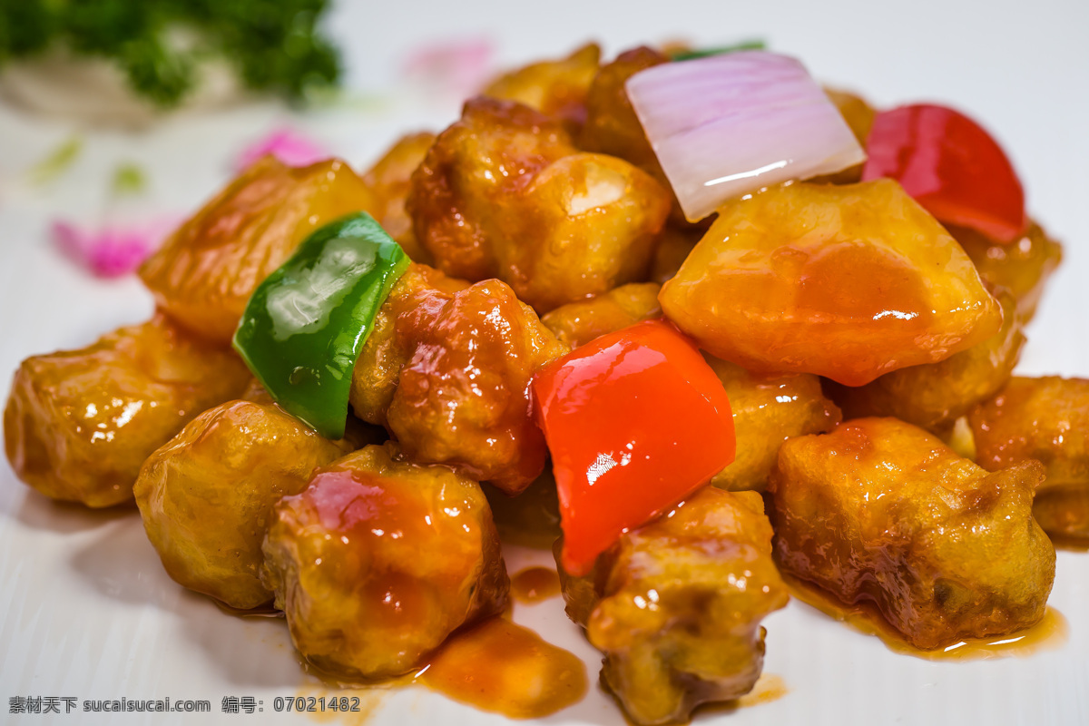 神湾 菠萝 咕噜肉 菠萝咕噜肉 高清菜色 菜品 西餐 美食 餐饮美食 传统美食