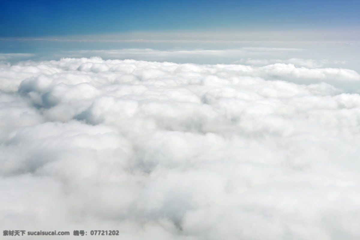 美丽云海背景 白云 云朵 蓝天 天空 云层 云海 白云背景 天空云彩 自然景观 白色