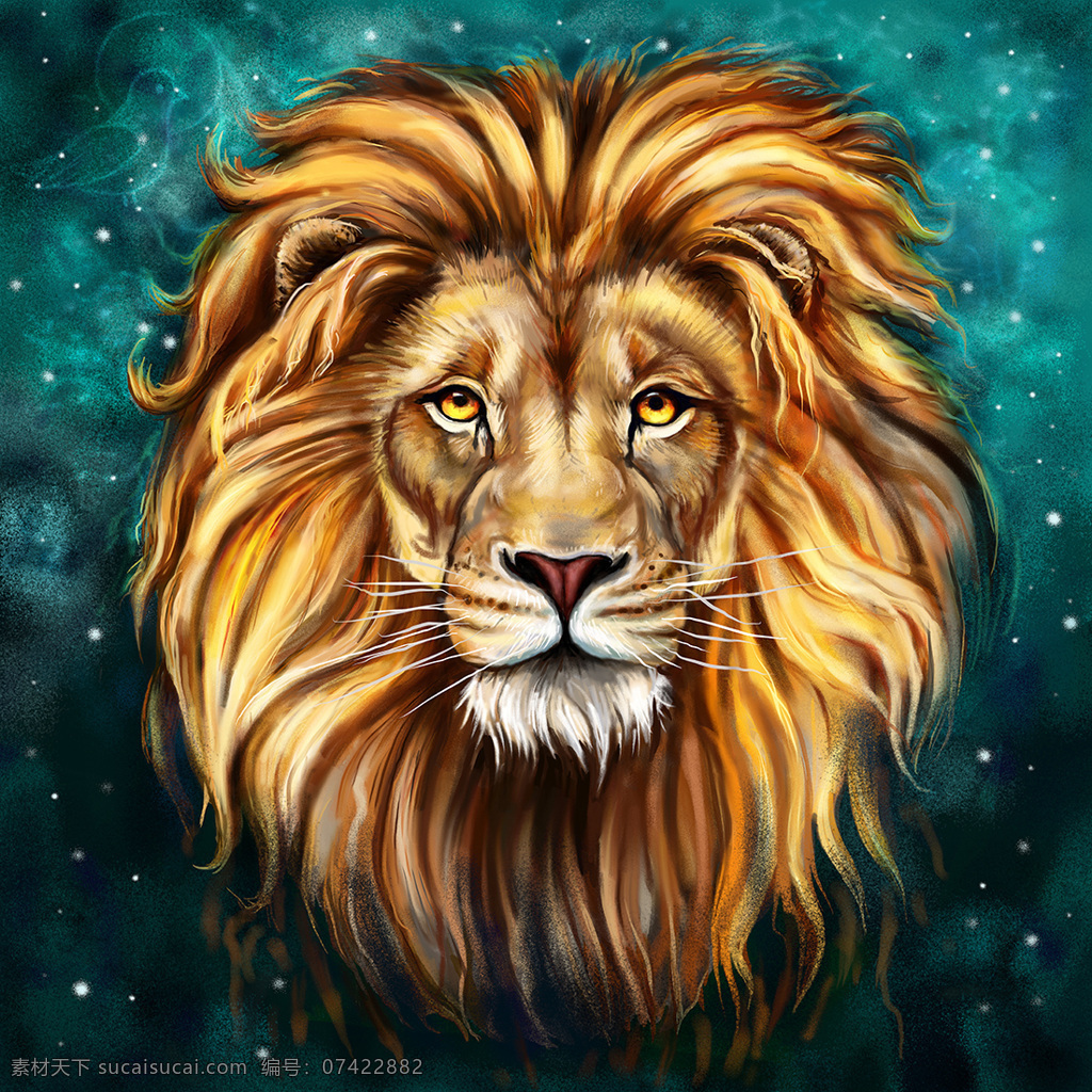 狮子 鼠绘狮子 手绘 鼠绘 手绘动物 动物 威严 手绘狮子头 手绘毛发 毛发 马 生物世界 野生动物