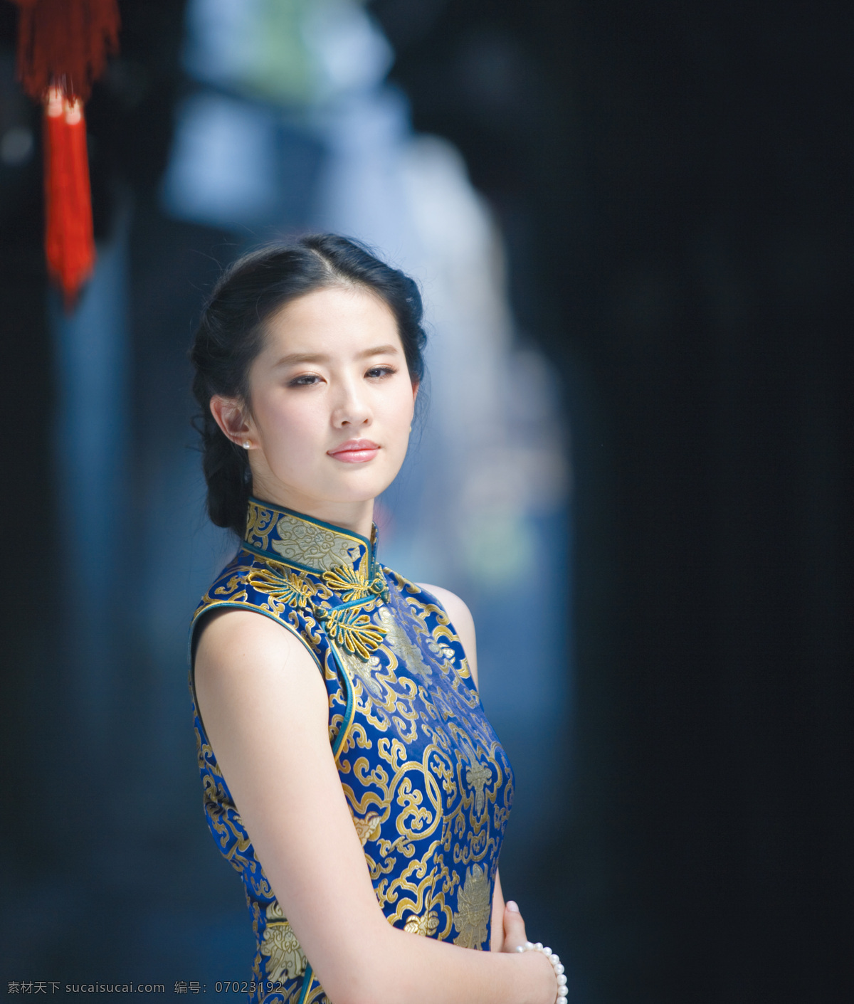 刘亦菲 小龙女 苏州吴中 代言太湖 太湖 宣传照 人物图库 明星偶像 摄影图库