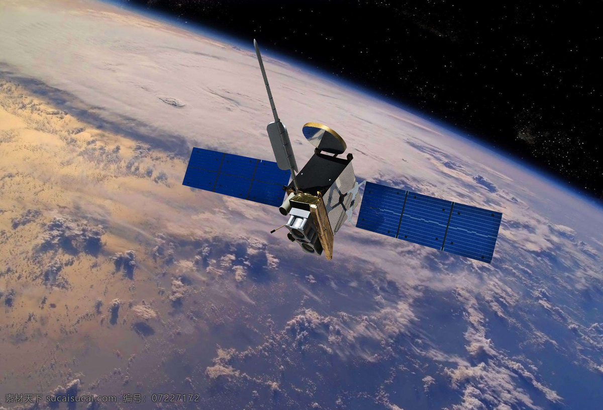 宇宙航天站 卫星图片 背景图 地球 卫星 科幻 太空 星耀 航天站 现代科技 科学研究