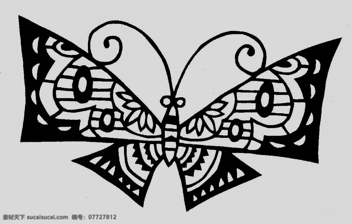 可爱 蝴蝶 剪纸 剪纸艺术 可爱蝴蝶剪纸 中国传统剪纸 民间 素材图片 文化艺术