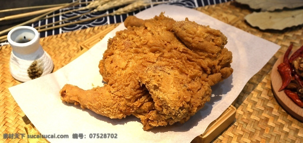 脆皮鸡图片 脆皮鸡 炸鸡 美味炸鸡 美食照片 小吃照片 摄影美食 小吃 卤味照片